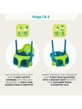 TP Toys Quadpod 4-in-1 baby swing seat, UK version