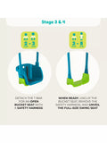 TP Toys Quadpod 4-in-1 baby swing seat, UK version