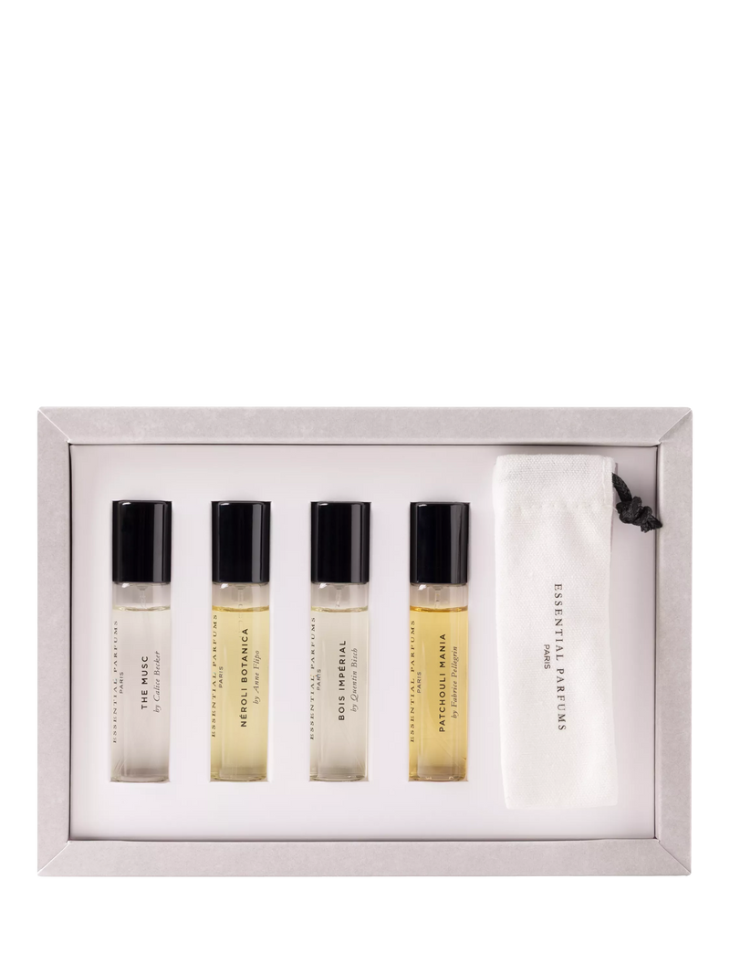 Essential Parfums discovery fragrance gift set 4x10ml, UK version