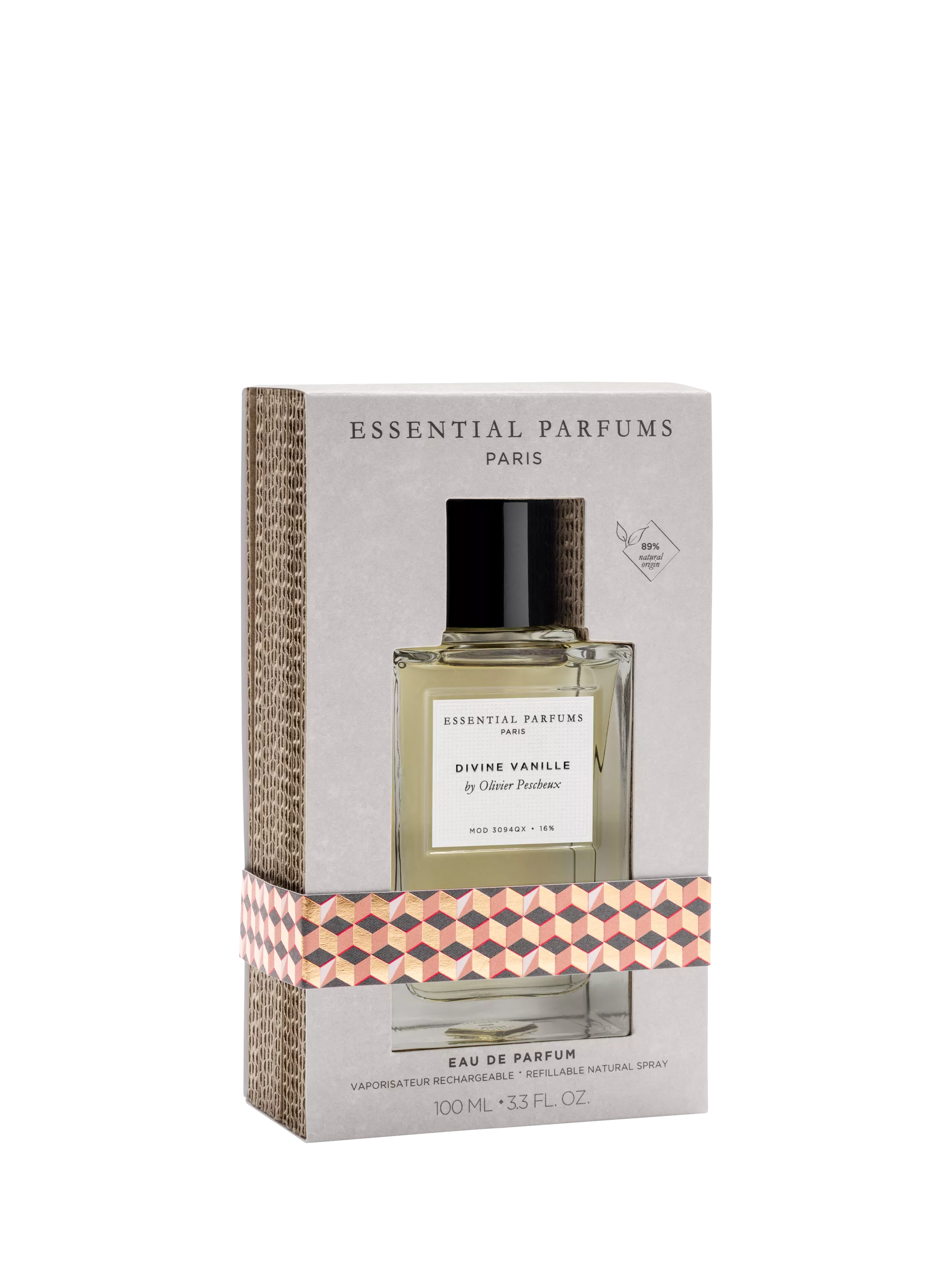 Essential Parfums Divine Vanille Eau de Parfum 100ml, imported from the UK