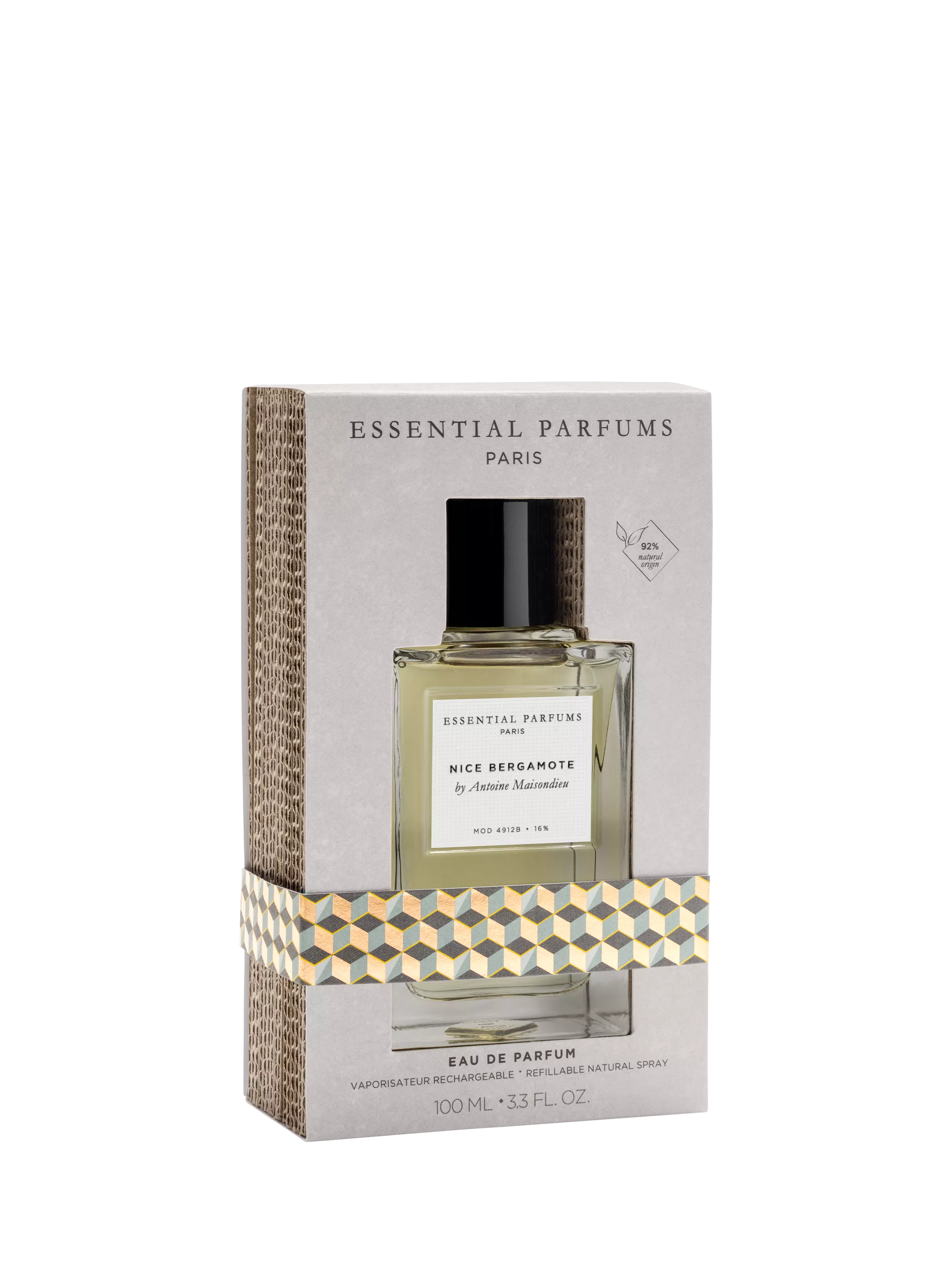Essential Parfums Nice Bergamote EDP 100ml, imported from the UK