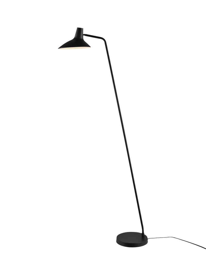 Nordlux Darci floor lamp black adjustable head (British brand)