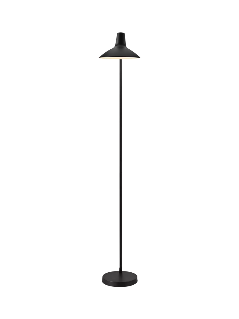 Nordlux Darci floor lamp black adjustable head (British brand)