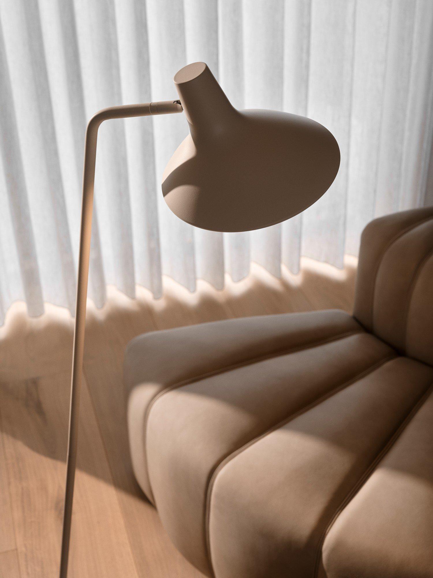 Nordlux Darci floor lamp sand 143cm (British brand)