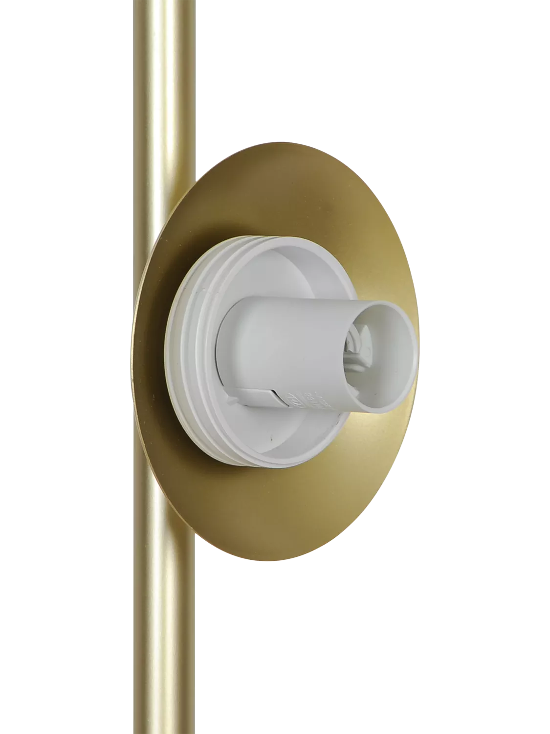 Nordlux Lilly floor lamp brass with opal glass shades (British brand)