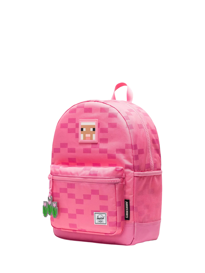 Herschel Supply Co. kids Minecraft backpack Pink Sheep 20L, UK version