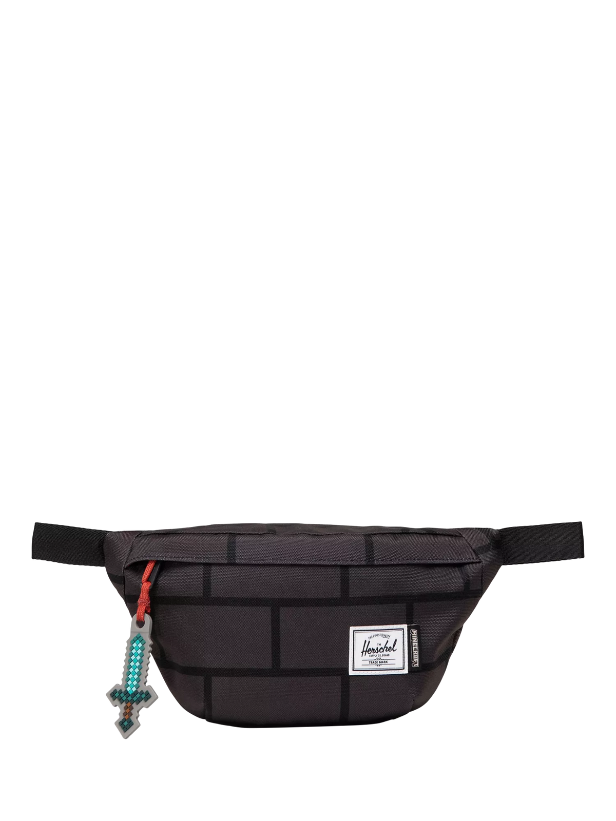 Herschel kids hip pack Minecraft The Nether print, imported from the UK