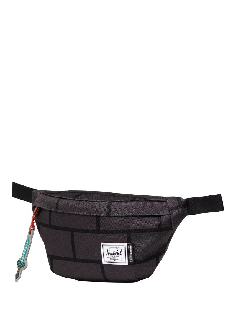 Herschel kids hip pack Minecraft The Nether print, imported from the UK