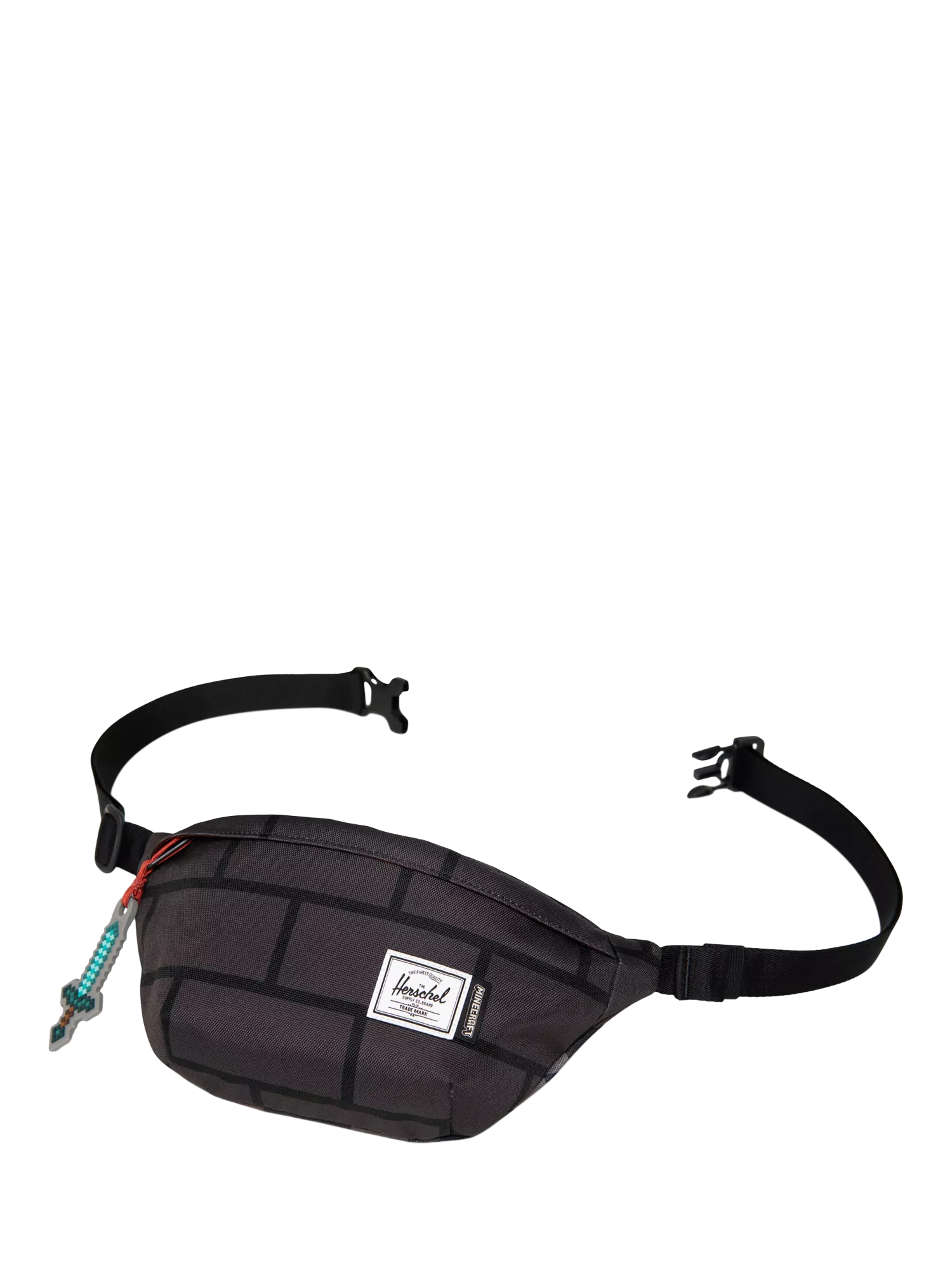 Herschel kids hip pack Minecraft The Nether print, imported from the UK