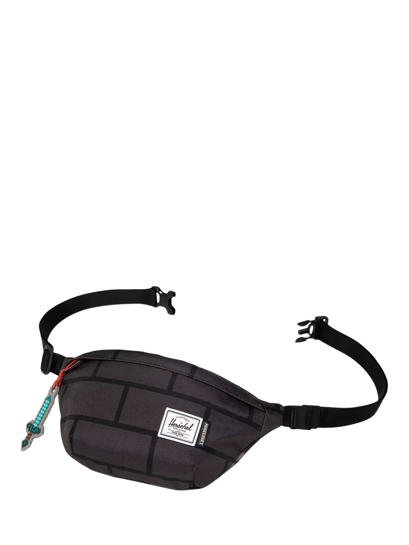 Herschel kids hip pack Minecraft The Nether print, imported from the UK