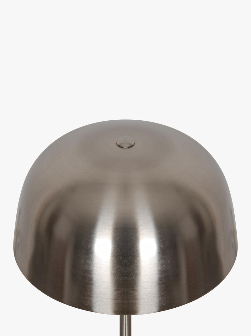 Nordlux Cera table lamp brushed steel finish, UK version