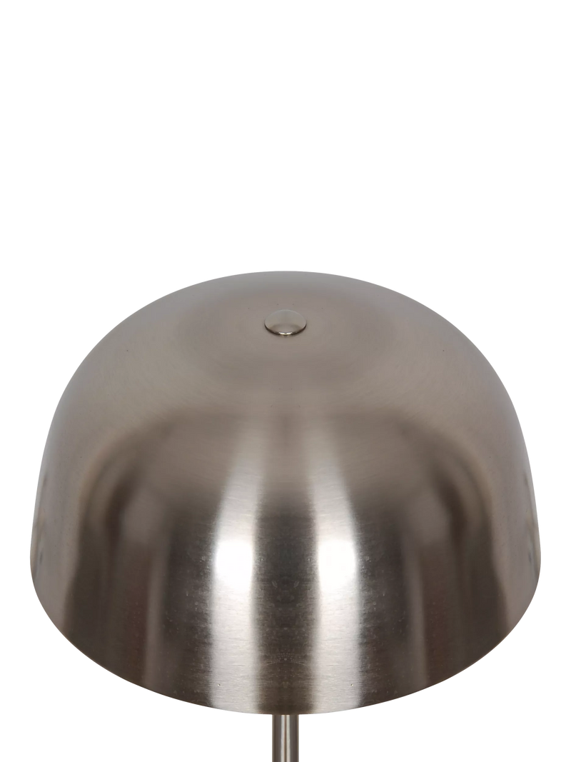Nordlux Cera table lamp brushed steel finish, UK version