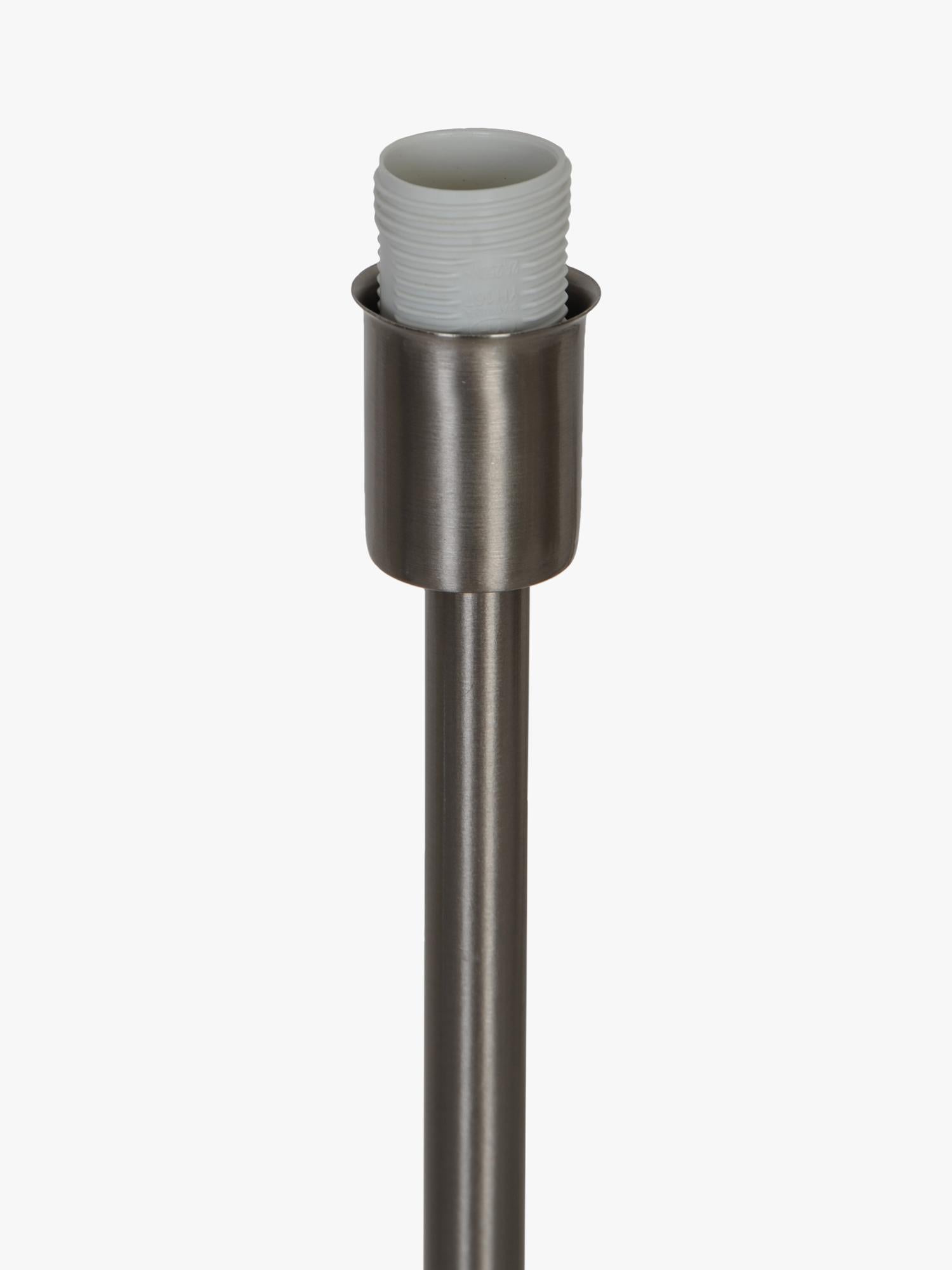 Nordlux Cera table lamp brushed steel finish, UK version