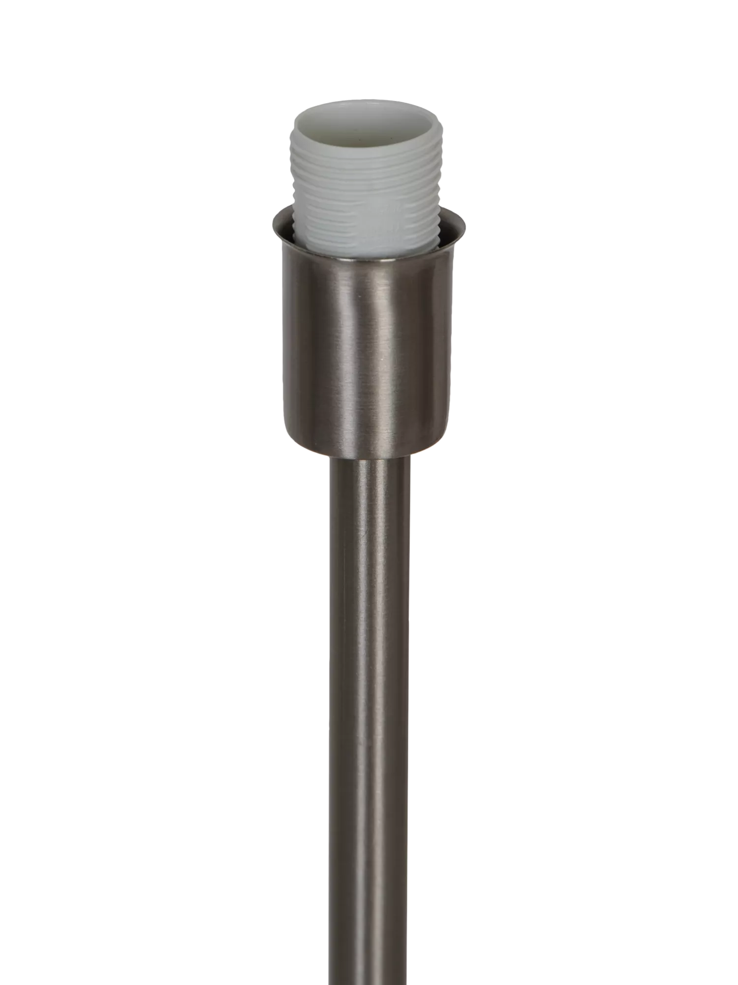 Nordlux Cera table lamp brushed steel finish, UK version