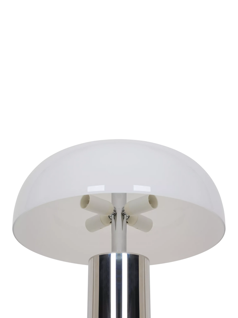 Nordlux table lamp chrome, imported from the UK