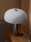 Nordlux table lamp chrome, imported from the UK