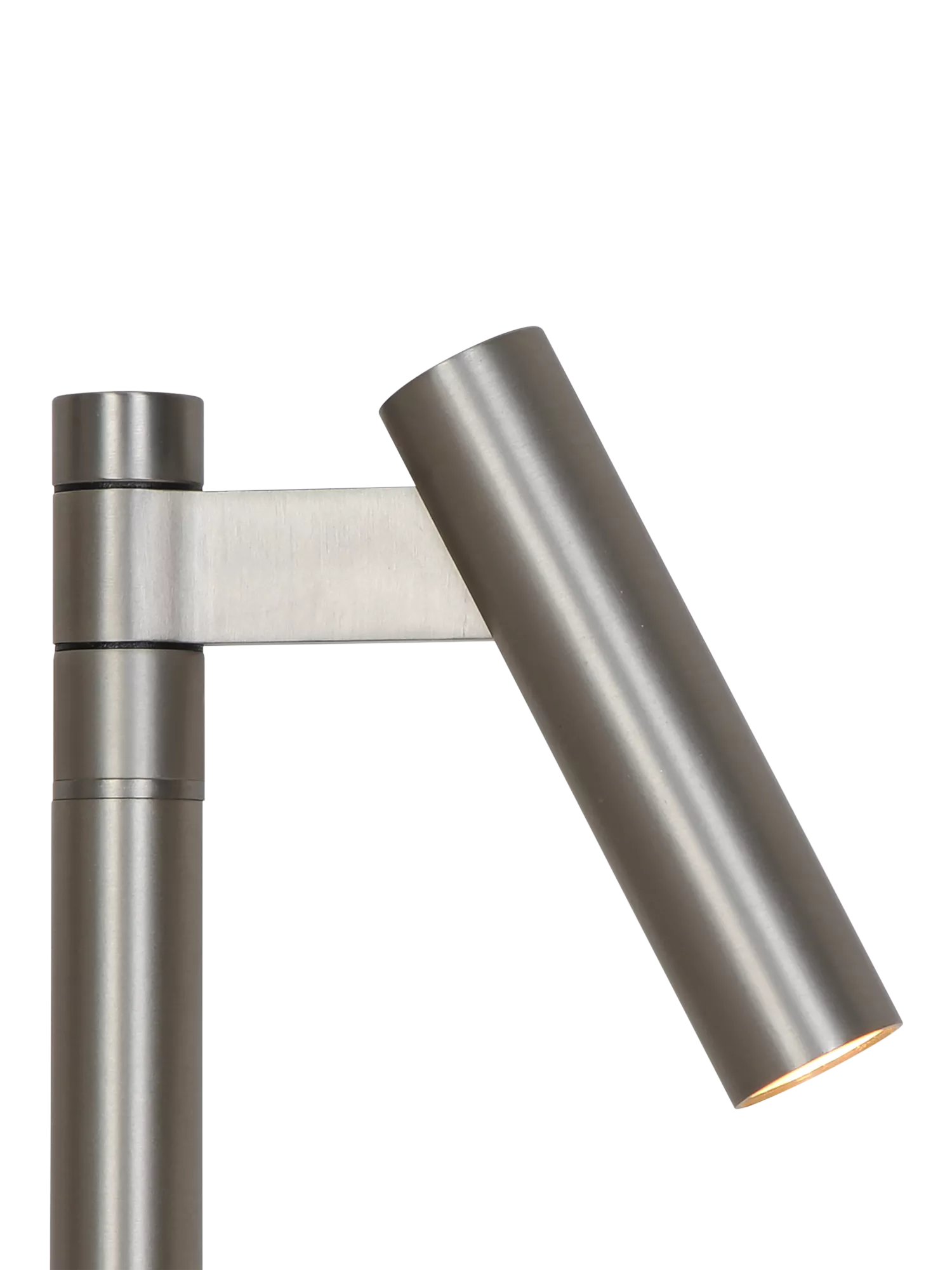 Nordlux Makoto table lamp satin chrome, imported from the UK