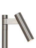 Nordlux Makoto table lamp satin chrome, imported from the UK