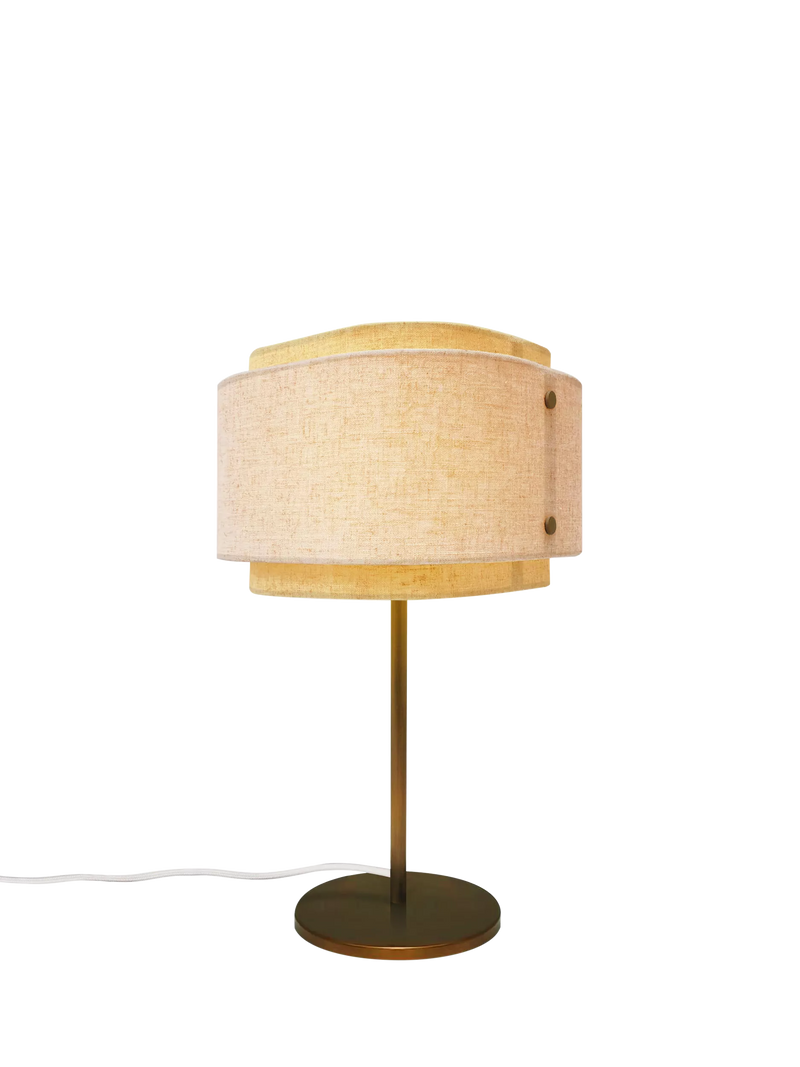 Nordlux Takai table lamp brass, imported from the UK