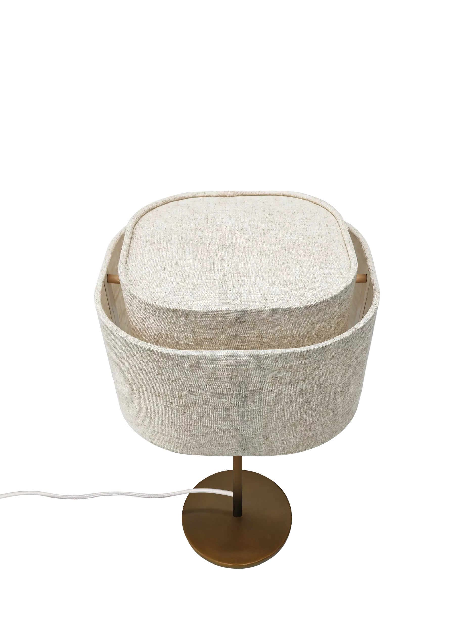 Nordlux Takai table lamp brass, imported from the UK