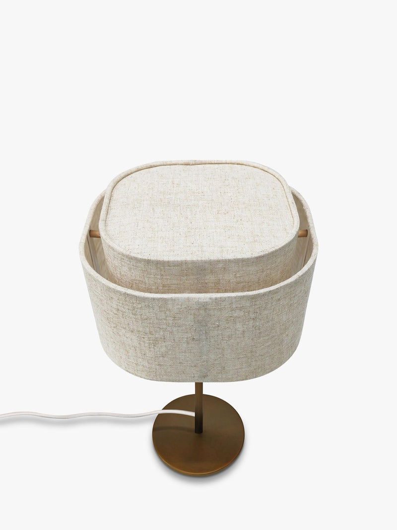 Nordlux Takai table lamp brass, imported from the UK