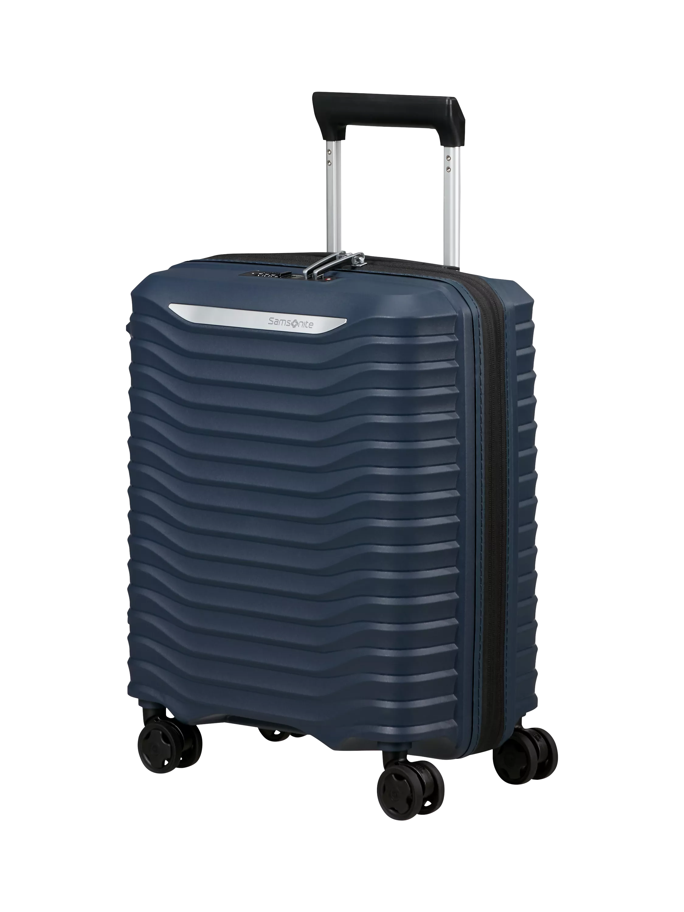 Samsonite Upscape 45cm Expandable 4-Wheel Under Seater, 32L, Blue Nights