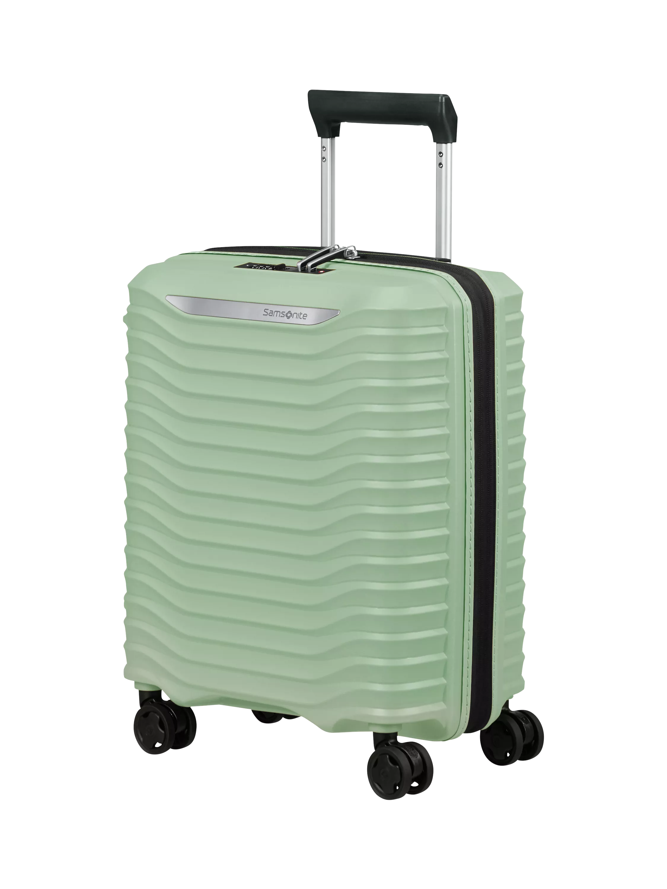 Samsonite Upscape 45cm Expandable 4-Wheel Under Seater, 32L, Soft Sage