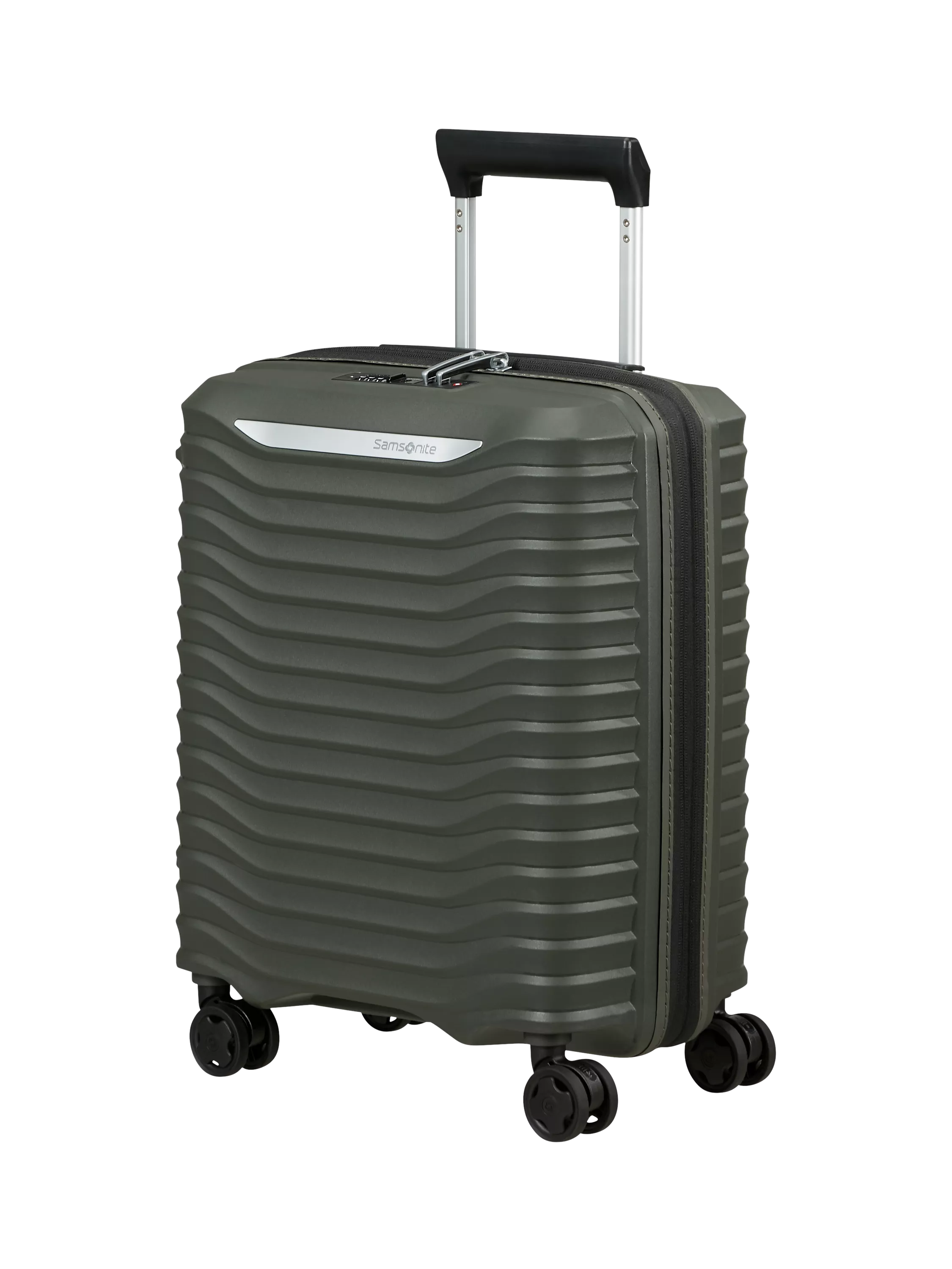 Samsonite Upscape 45cm Expandable 4-Wheel Under Seater, 32L, Climbing Ivy