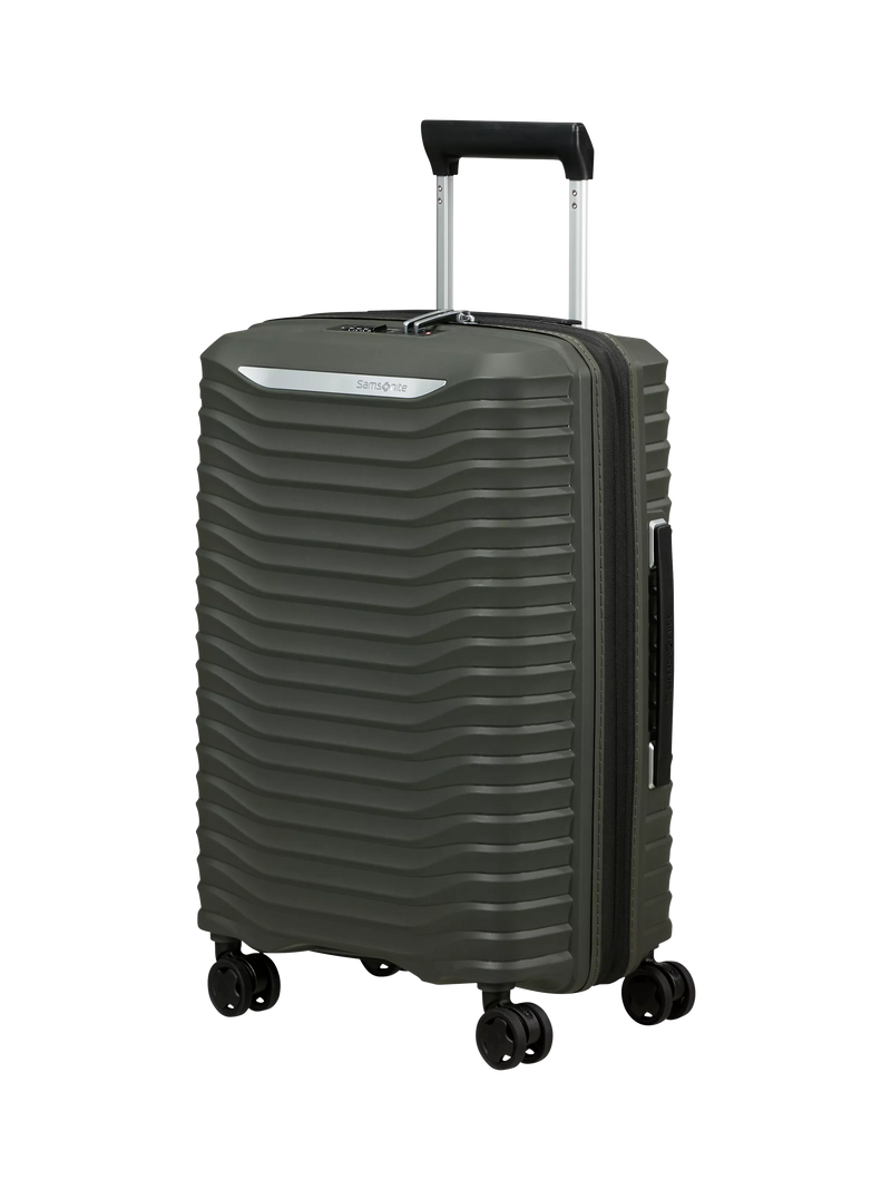 Samsonite Upscape 55cm, 35cm Wide Expandable 4-Wheel Cabin Case, 45L, Climbing Ivy