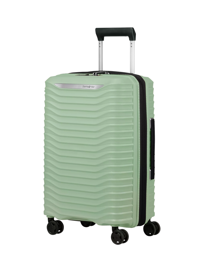 Samsonite Upscape 55cm, 35cm Wide Expandable 4-Wheel Cabin Case, 45L, Soft Sage