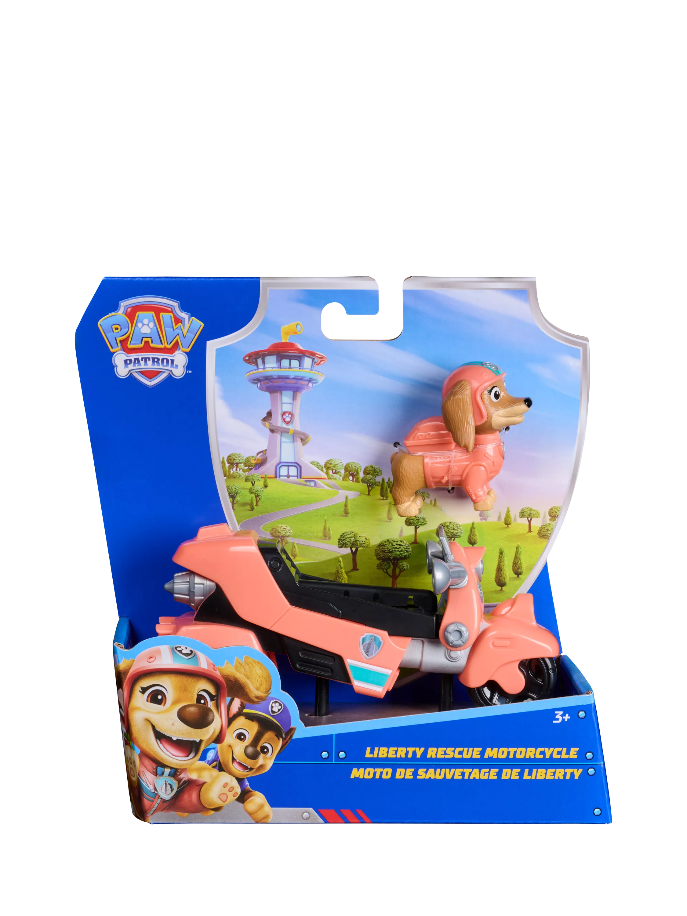 Paw Patrol Liberty Rescue Motorcycle toy - British product
