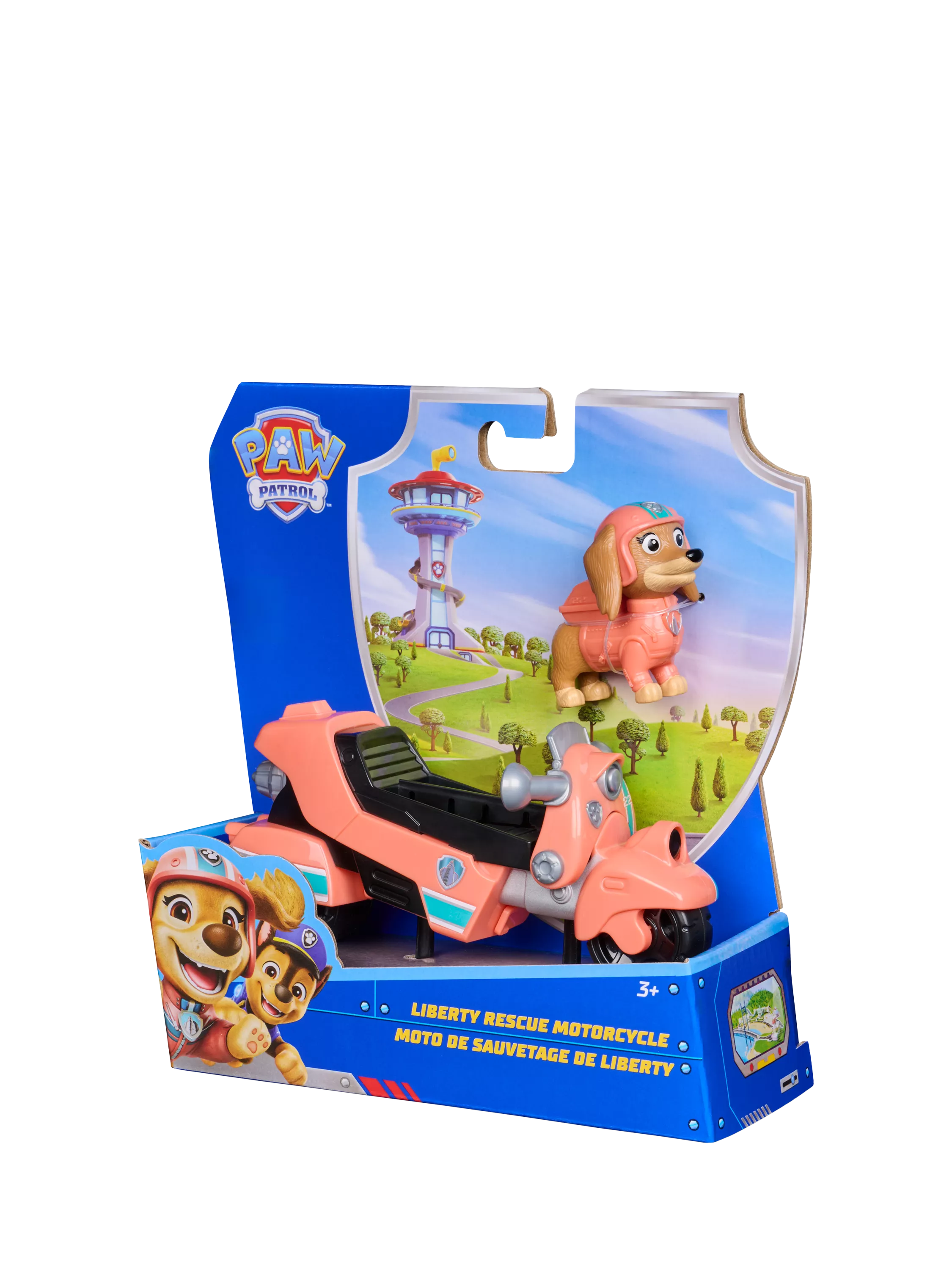 Paw Patrol Liberty Rescue Motorcycle toy - British product