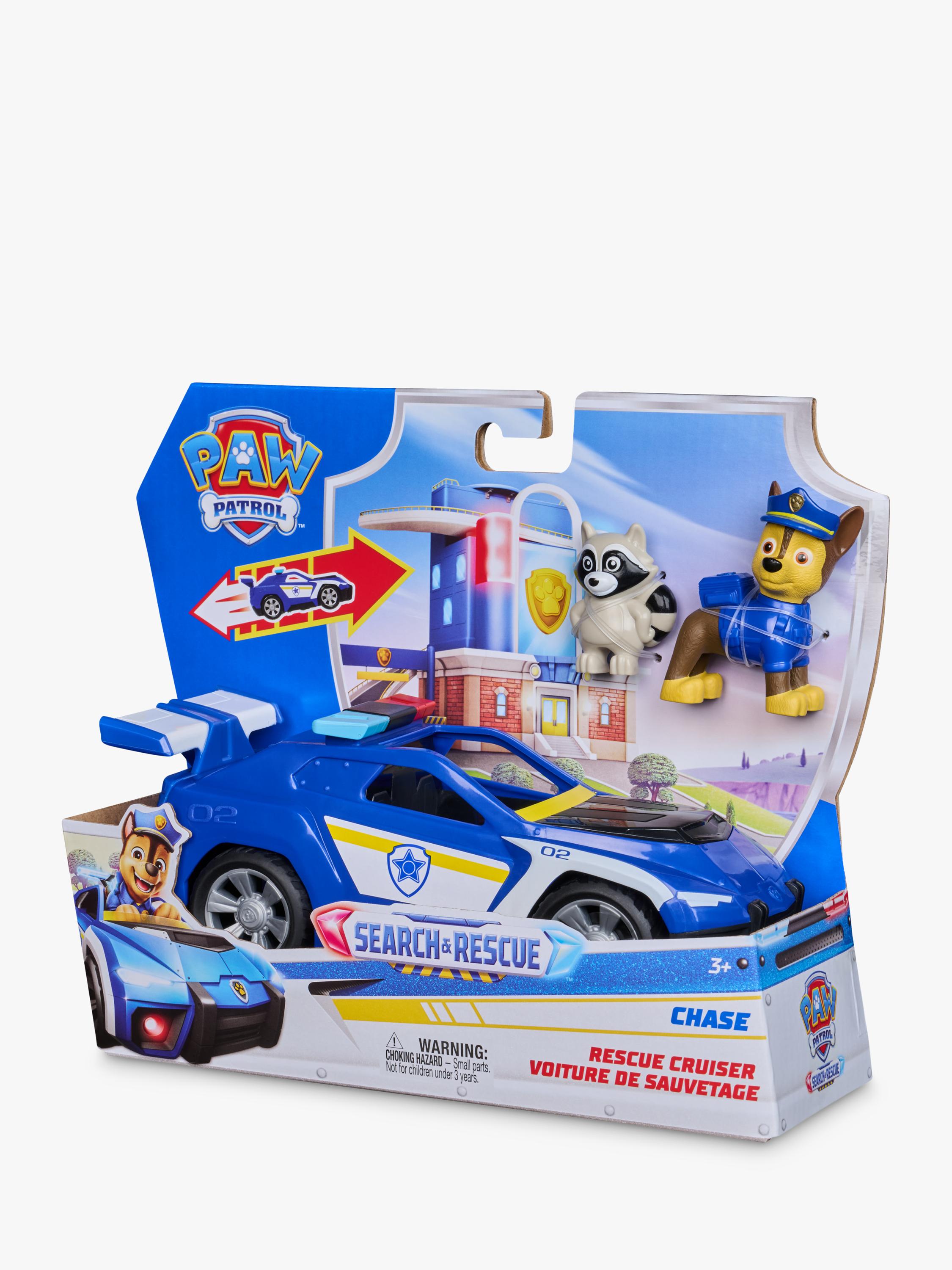 Paw Patrol Chase Rescue Cruiser toy car with figures (British brand)