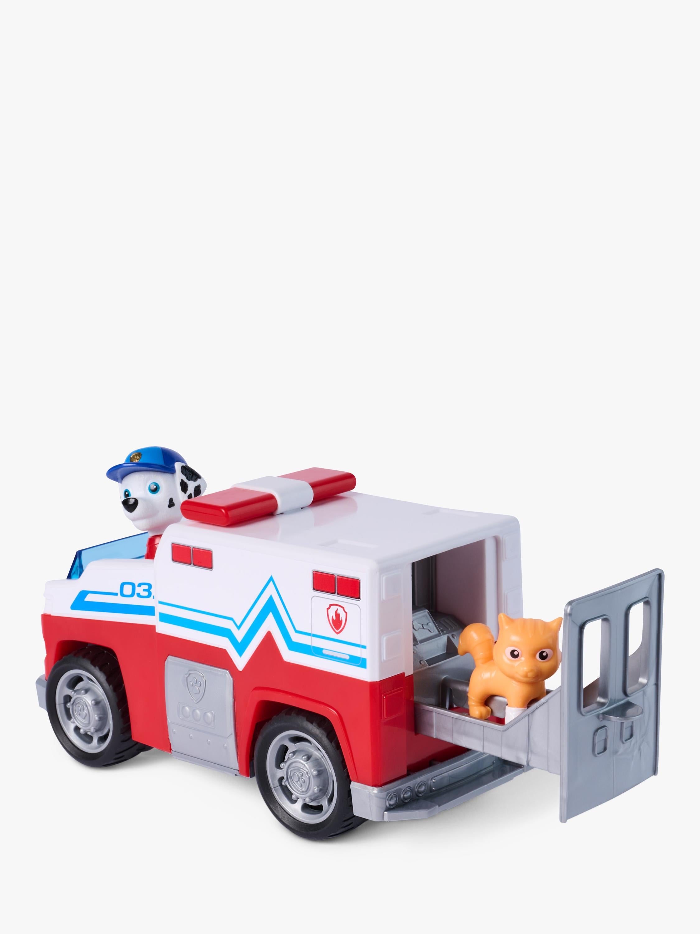 Paw Patrol Marshall Rescue Responder toy set and vehicle (British brand)