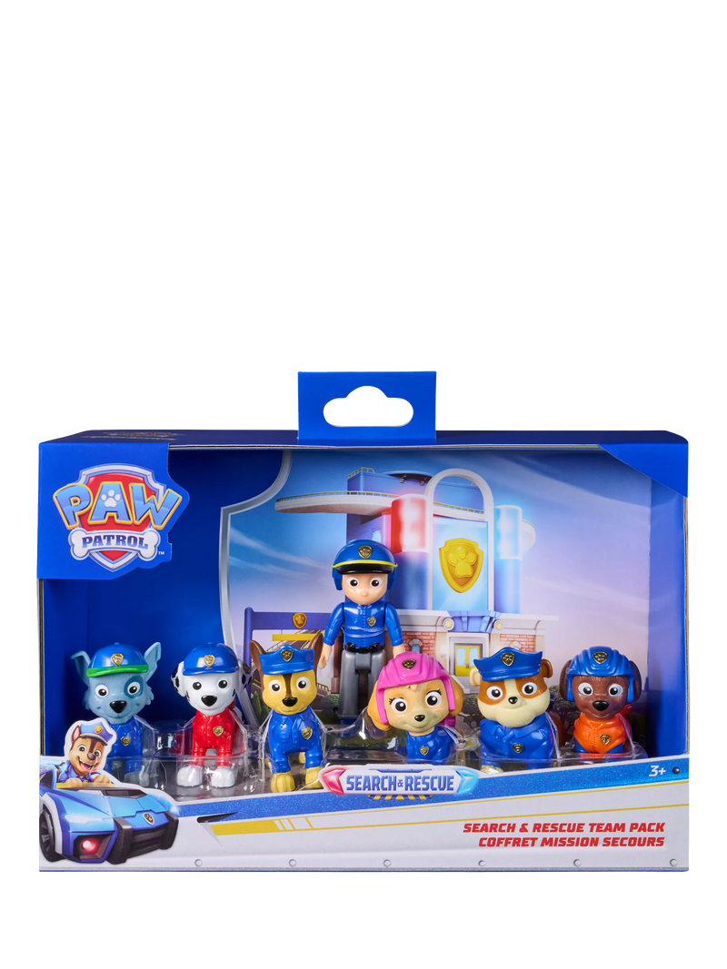 Paw Patrol Search & Rescue Team Pack figurines - British product