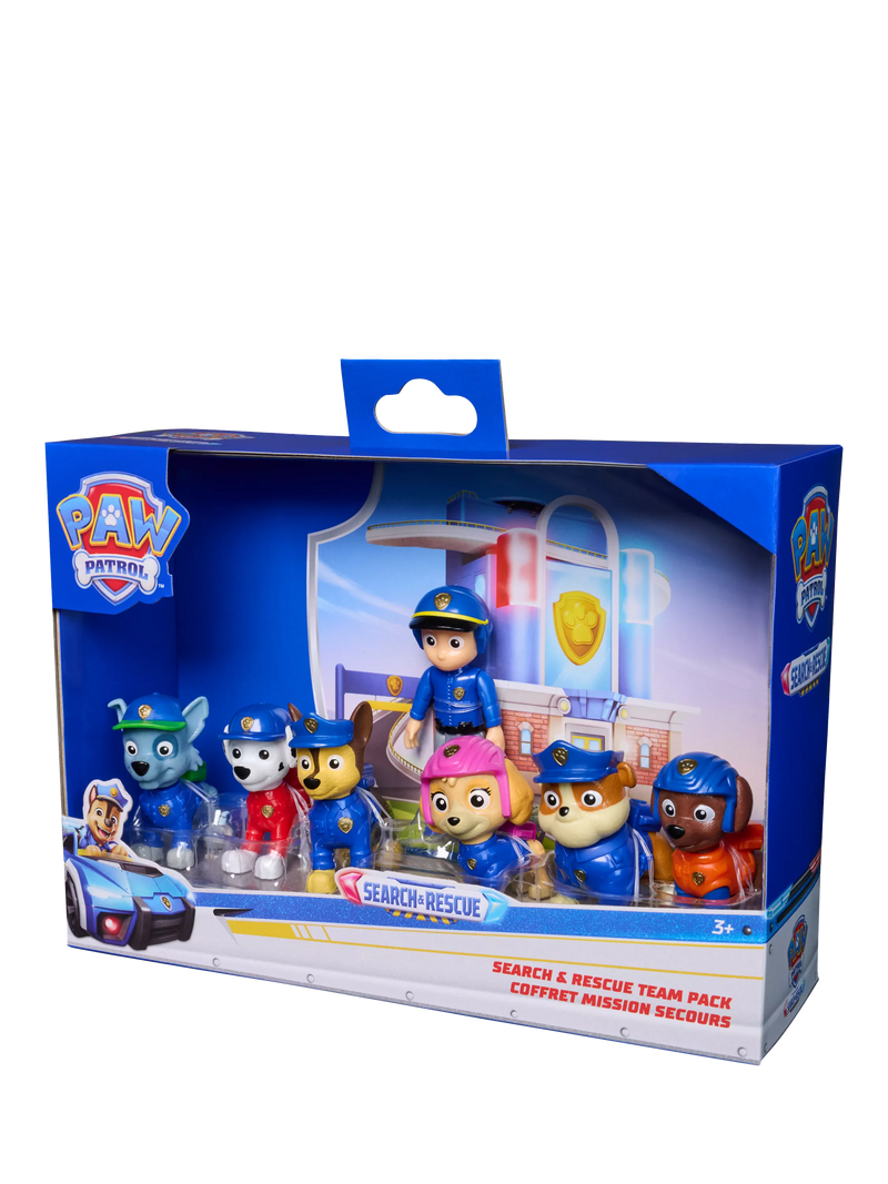 Paw Patrol Search & Rescue Team Pack figurines - British product