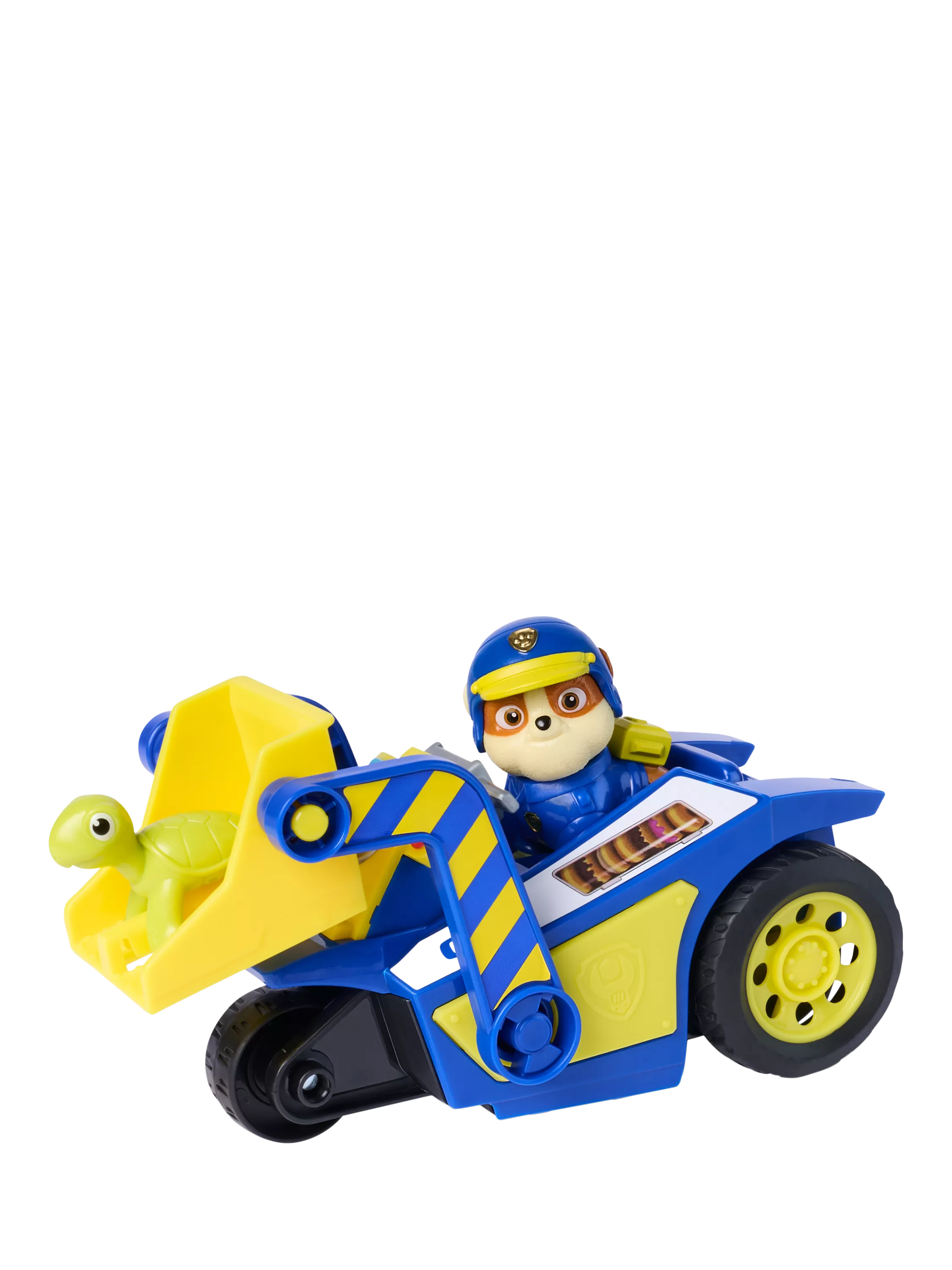 Paw Patrol Rubble Rescue Bulldozer toy vehicle with figure - British product
