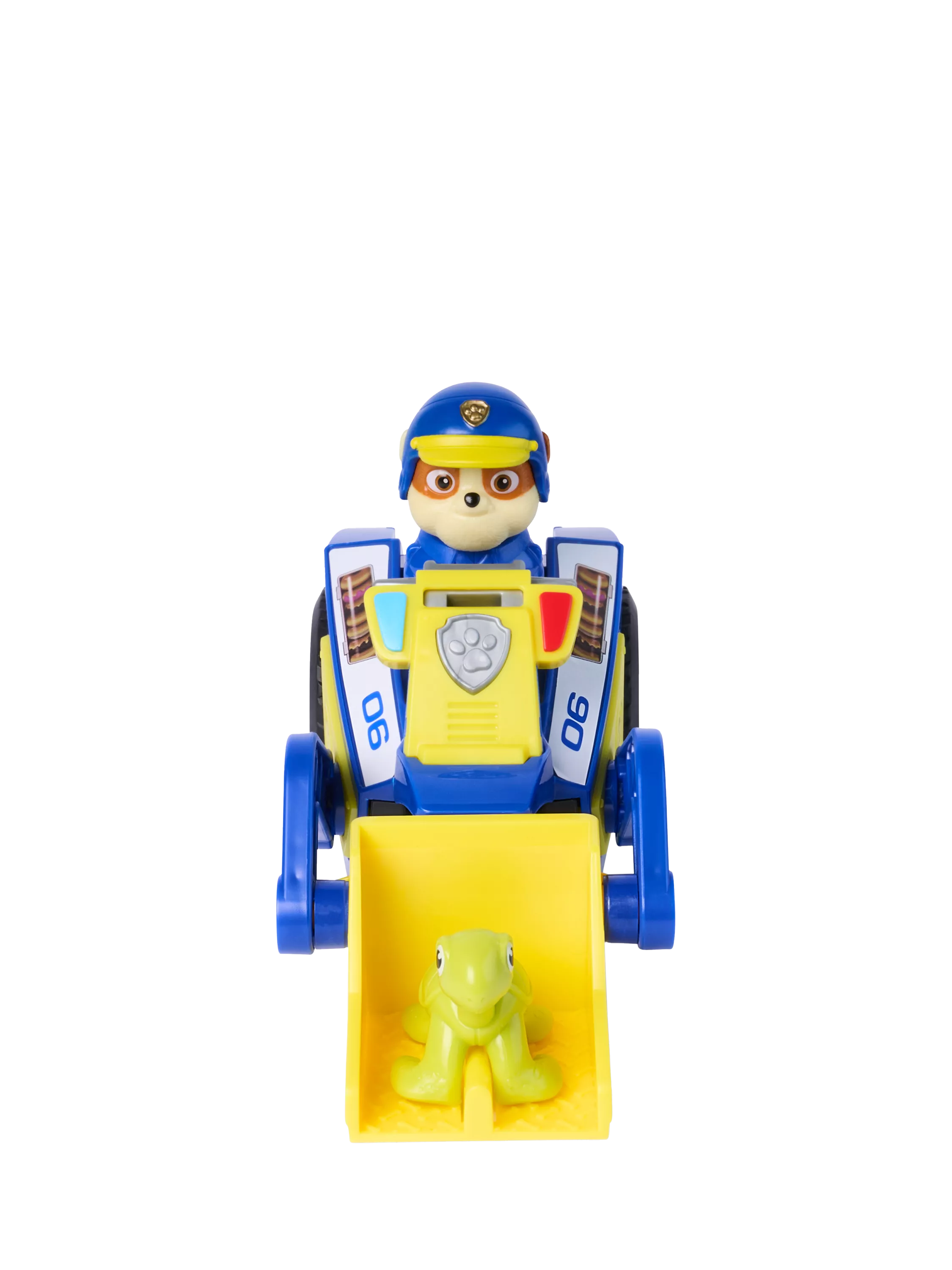 Paw Patrol Rubble Rescue Bulldozer toy vehicle with figure - British product