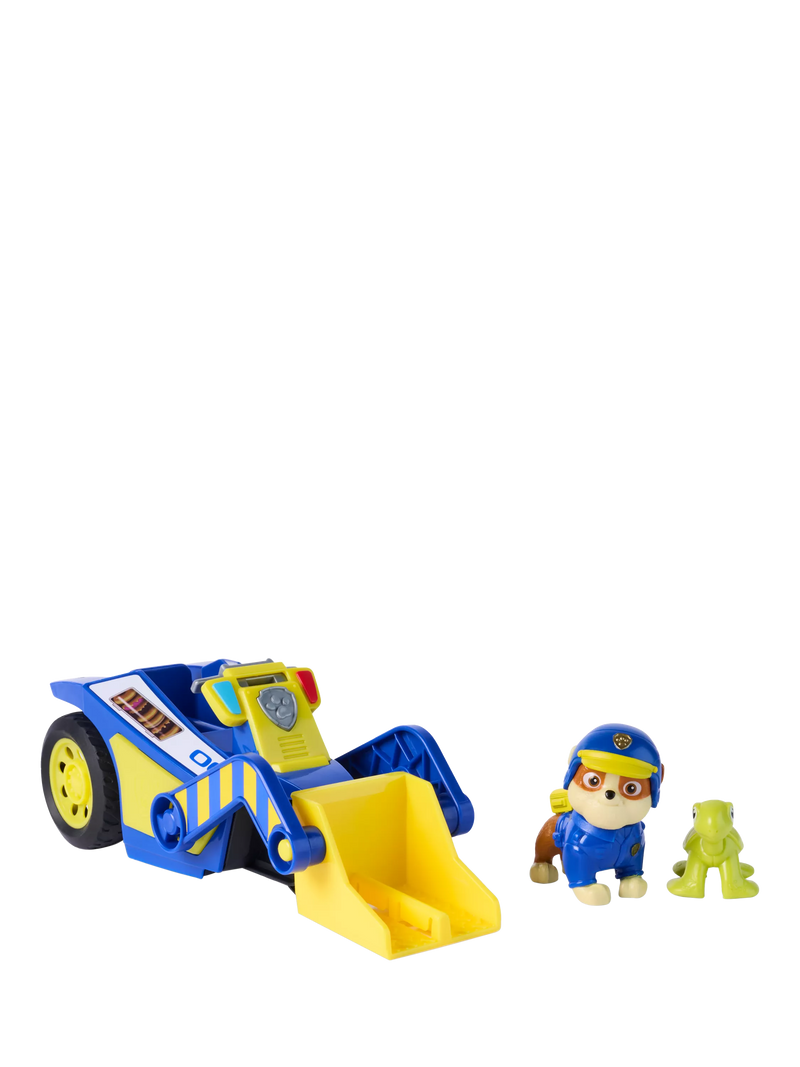 Paw Patrol Rubble Rescue Bulldozer toy vehicle with figure - British product