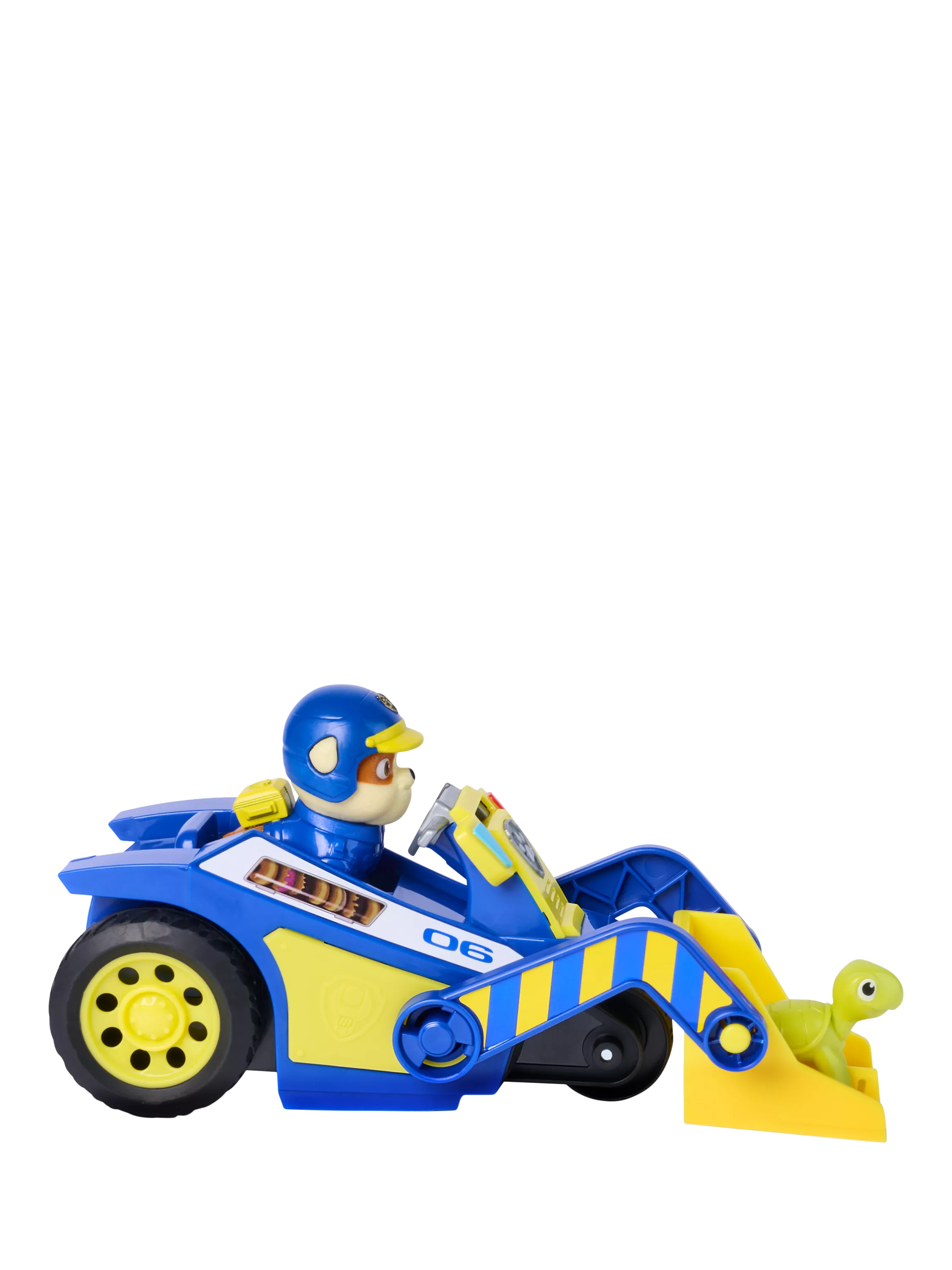 Paw Patrol Rubble Rescue Bulldozer toy vehicle with figure - British product