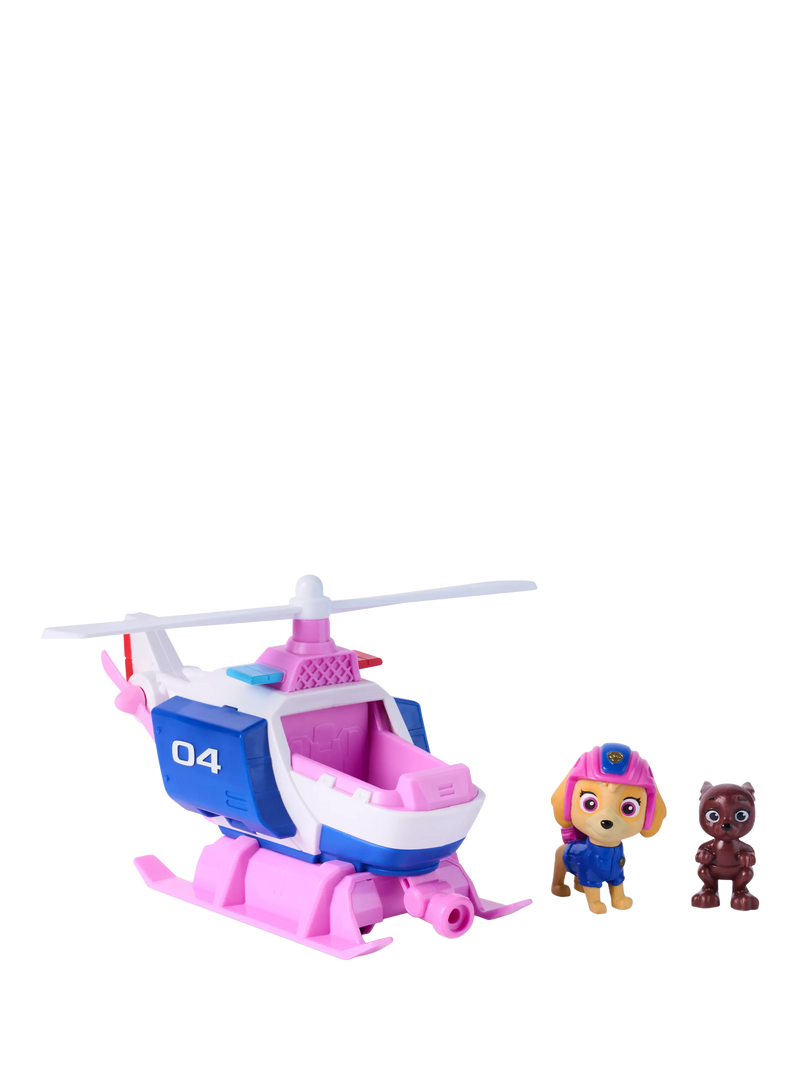Paw Patrol Skye Rescue Helicopter toy with two figures, UK version