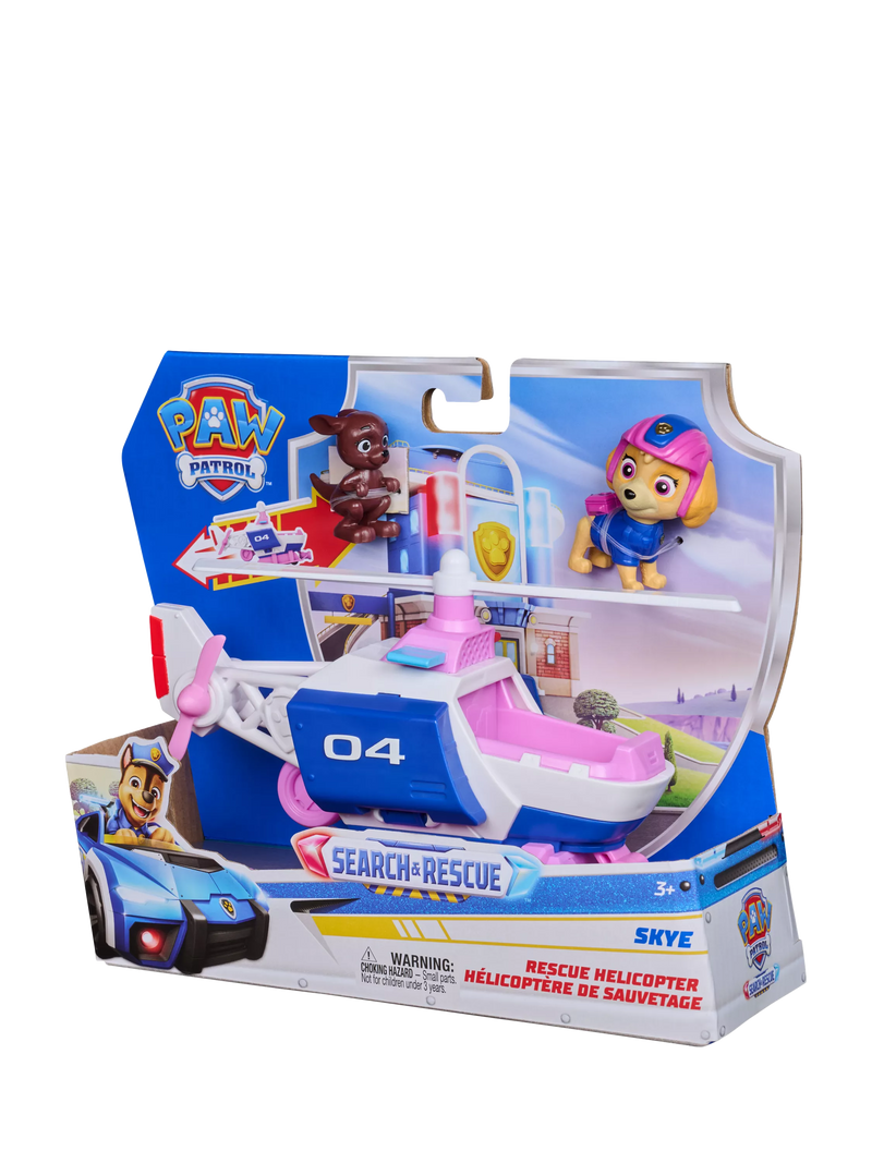 Paw Patrol Skye Rescue Helicopter toy with two figures, UK version