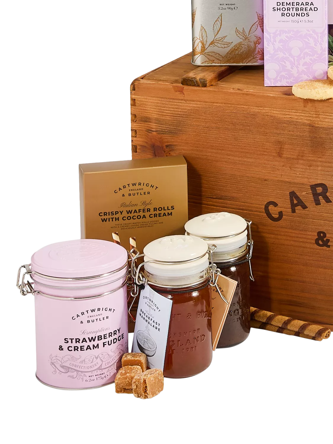 Cartwright & Butler Sweet & Savoury Gift Box 2.3kg, imported from the UK