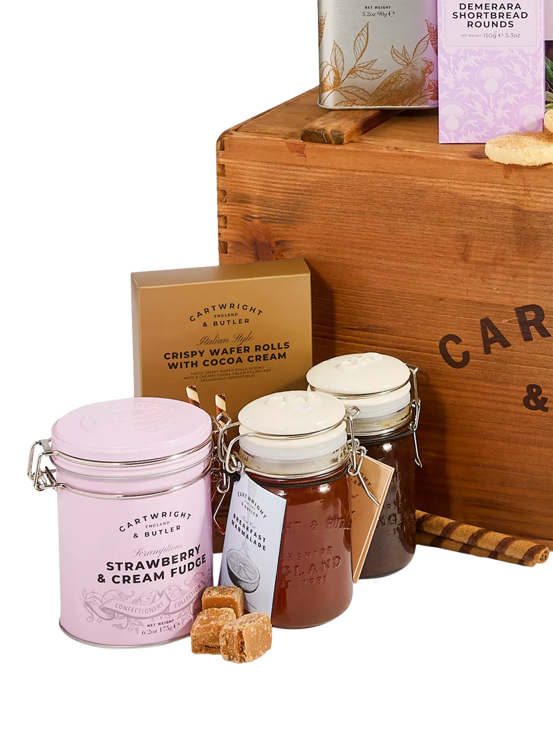 Cartwright & Butler Sweet & Savoury Gift Box 2.3kg, imported from the UK