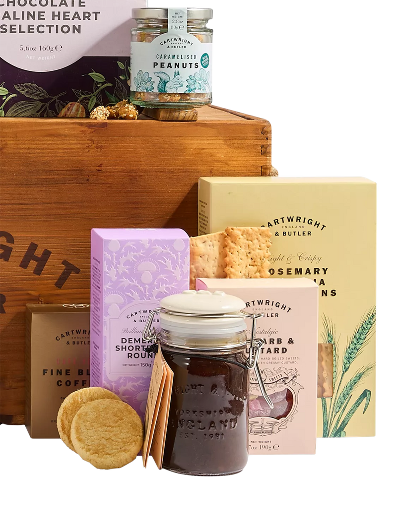 Cartwright & Butler Sweet & Savoury Gift Box 2.3kg, imported from the UK