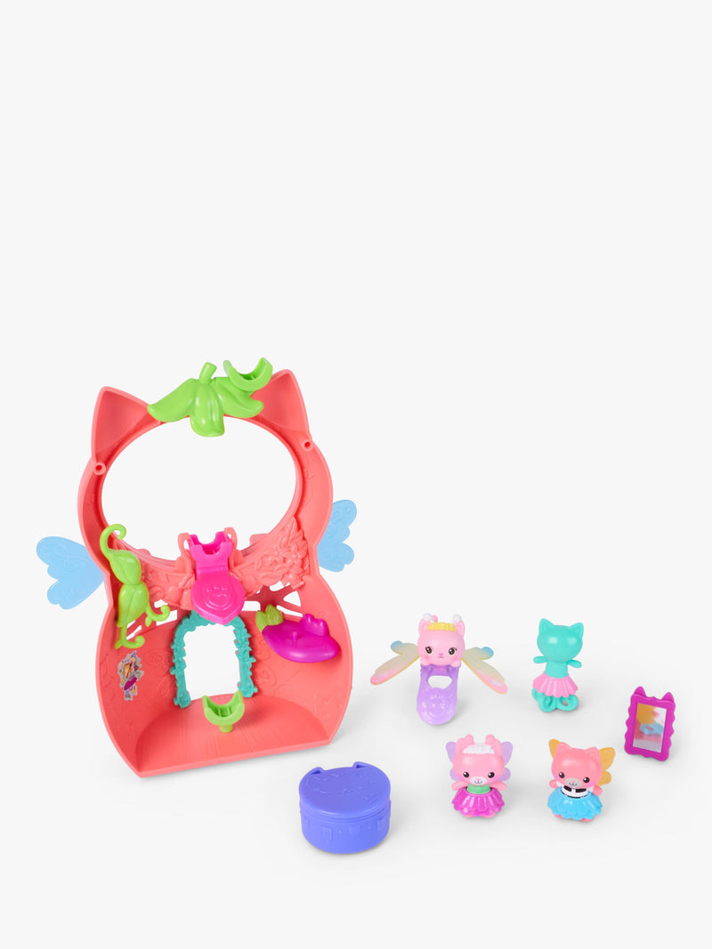 Gabby's Dollhouse Kitty Fairy Flutter-riffic playset 20.3cm, imported from the UK