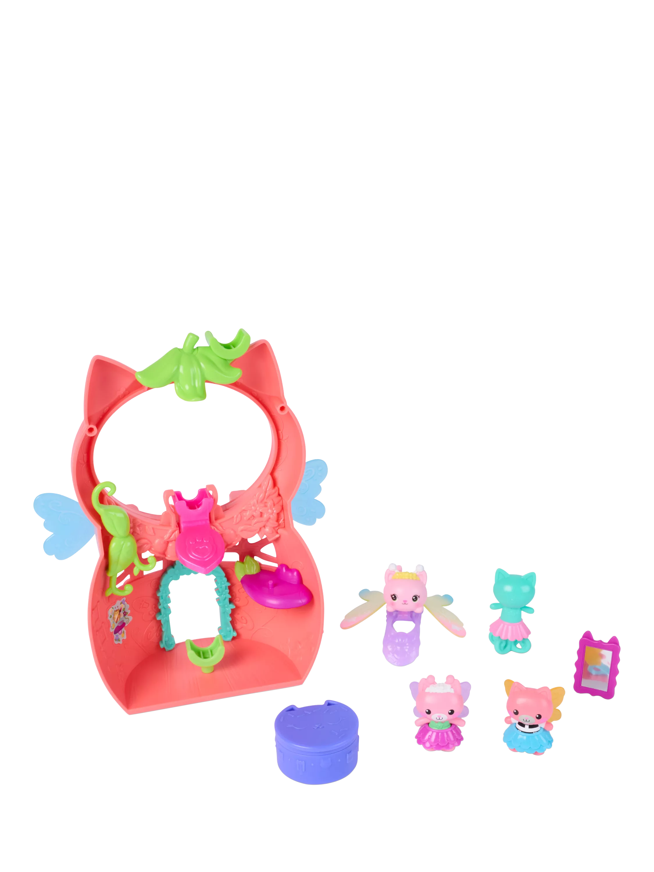 Gabby's Dollhouse Kitty Fairy Flutter-riffic playset 20.3cm, imported from the UK