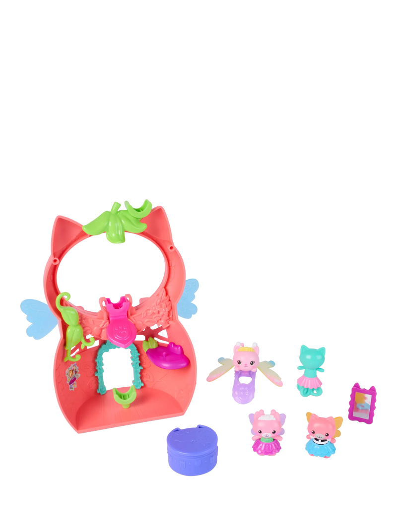 Gabby's Dollhouse Kitty Fairy Flutter-riffic playset 20.3cm, imported from the UK