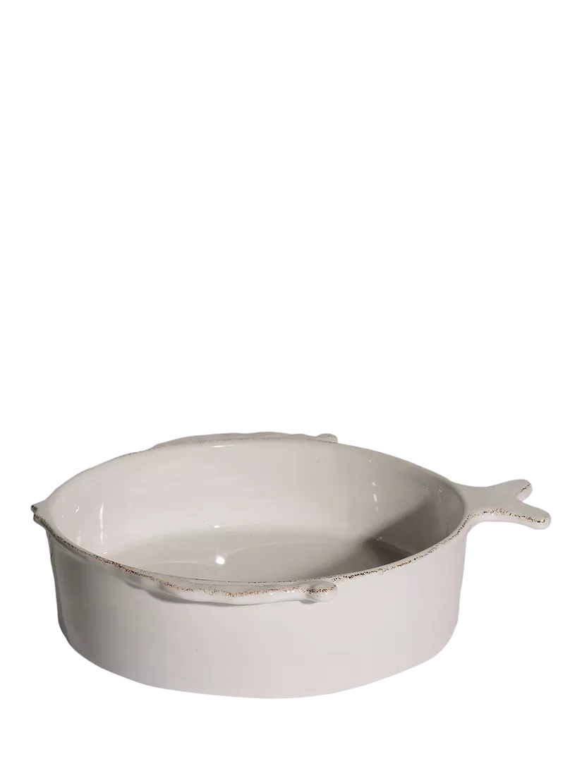 Virginia Casa Marina earthenware salad bowl 28cm white, UK version