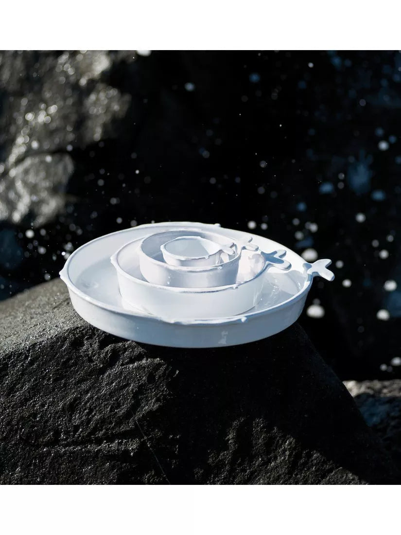 Virginia Casa Marina earthenware salad bowl 28cm white, UK version